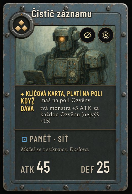 Klíčová karta rodiny Síť