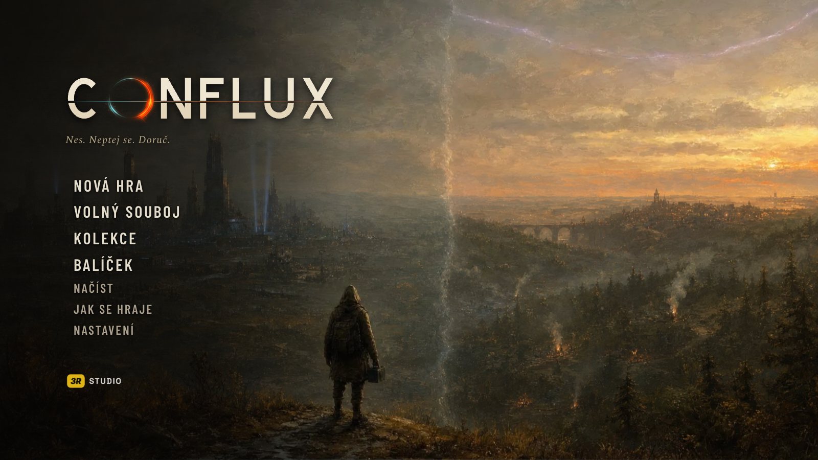 CONFLUX – hlavní menu